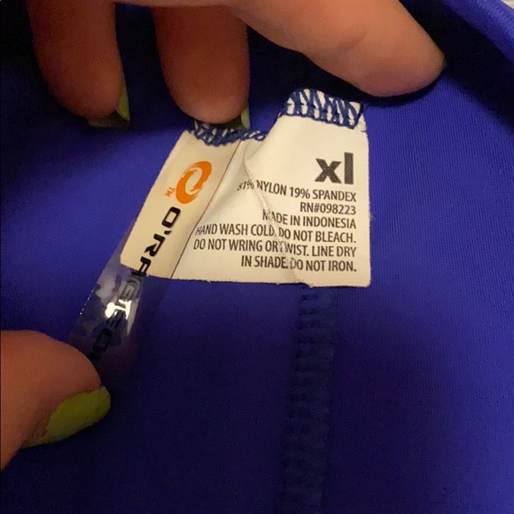 Swimsuit Bundle: 3 piece purple swimsuit - Picture 7 of 7